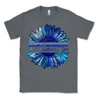 Charcoal Heather autism awareness accept understand love blue Classic Tee - LillyAllenDesigns