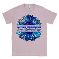 Lilac autism awareness accept understand love blue Classic Tee - LillyAllenDesigns