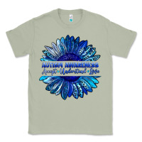 Matcha autism awareness accept understand love blue Classic Tee - LillyAllenDesigns