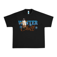 Black Winter Chill Penguin Urban Heavy Tee - LillyAllenDesigns