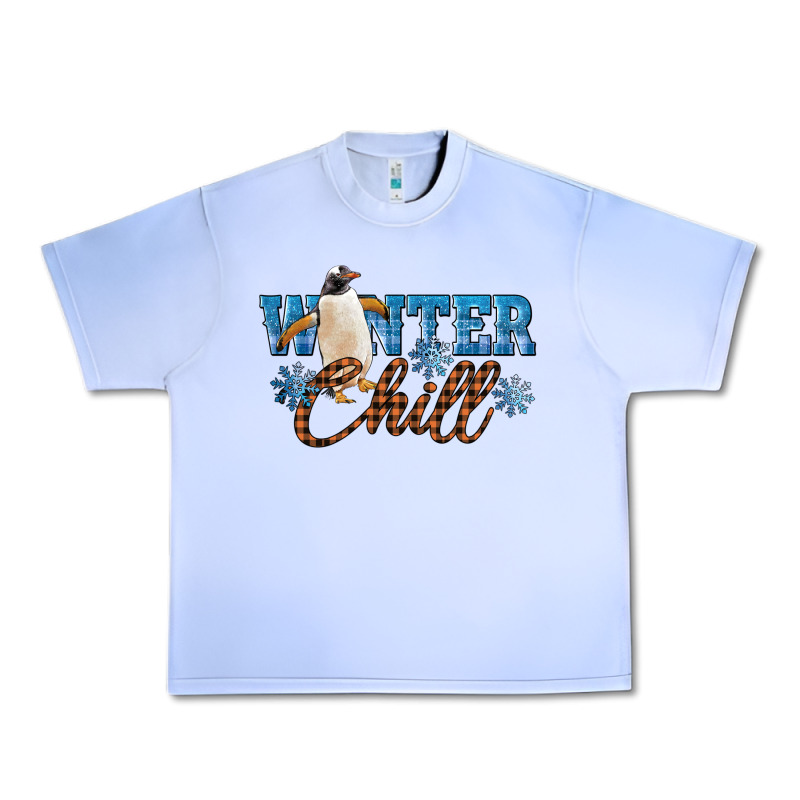 Winter Chill Penguin Urban Heavy Tee by LillyAllenDesigns | Teevron