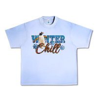 Grape Ice Winter Chill Penguin Urban Heavy Tee - LillyAllenDesigns