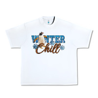 White Winter Chill Penguin Urban Heavy Tee - LillyAllenDesigns