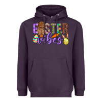 Plum Easter Vibes Heavyweight Hoodie - BundleAndBundleShop