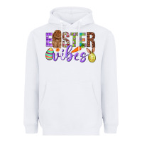 White Easter Vibes Heavyweight Hoodie - BundleAndBundleShop