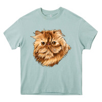Arona Persian Cat Face Heavy Core Tee - LillyAllenDesigns