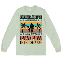 Matcha Being a dad is an honor being a pawpaw is priceless Long Sleeve Tee - Bettercallsaul