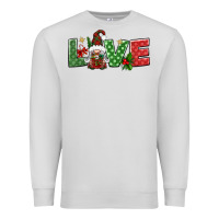 Dove Grey love christmas gnome Premium Sweatshirt - BundleAndBundleShop