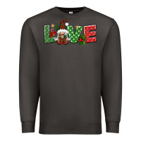 Smoke love christmas gnome Premium Sweatshirt - BundleAndBundleShop
