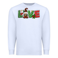 White love christmas gnome Premium Sweatshirt - BundleAndBundleShop