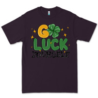 Plum go luck yourself Premium Tee - MaliasSmallBusiness