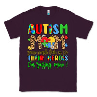 Plum autism mom some people look up to their heroes Classic Tee - LillyAllenDesigns