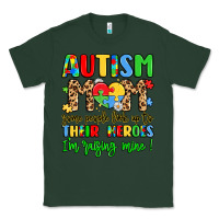 Sports Green autism mom some people look up to their heroes Classic Tee - LillyAllenDesigns
