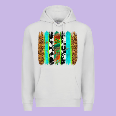 Western Brushstrokes Premium Hoodie Designed By Oliviacreatesart