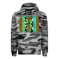 Slate Camo western brushstrokes Premium Hoodie - OliviaCreatesArt