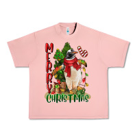 Salmon merry christmas penguin Urban Heavy Tee - LillyAllenDesigns