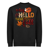 Black Why hello there Fall Heavyweight Sweatshirt - NancyCooperArtShop