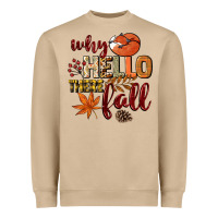 Mushroom Why hello there Fall Heavyweight Sweatshirt - NancyCooperArtShop