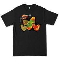 Black juneteenth hearts Premium Tee - MaliasSmallBusiness