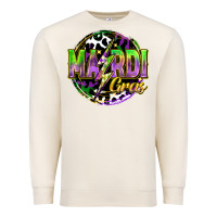 Sandshell mardi gras lightning Premium Sweatshirt - FaDigitalArtStudio