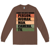 Chestnut Person Woman Man Camera Tv Long Sleeve Tee - Bettercallsaul