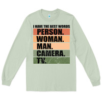 Matcha Person Woman Man Camera Tv Long Sleeve Tee - Bettercallsaul