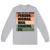 Moon Dust Person Woman Man Camera Tv Long Sleeve Tee - Bettercallsaul