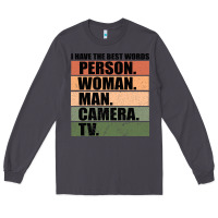 Smoke Person Woman Man Camera Tv Long Sleeve Tee - Bettercallsaul