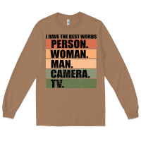Toasted Coconut Person Woman Man Camera Tv Long Sleeve Tee - Bettercallsaul