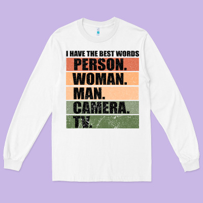 Person Woman Man Camera Tv Long Sleeve Tee Designed By Bettercallsaul