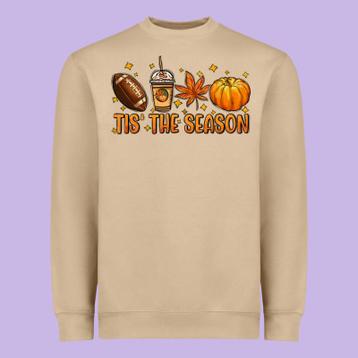 Tis' The Season Heavyweight Sweatshirt Designed By Nancycooperartshop