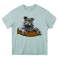 Arona Scottish Fold Heavy Core Tee - LillyAllenDesigns