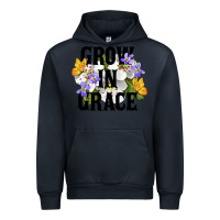 Navy Grow In Grace Urban Hoodie - LillyAllenDesigns