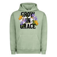 Pigment Oil Green Grow In Grace Urban Hoodie - LillyAllenDesigns