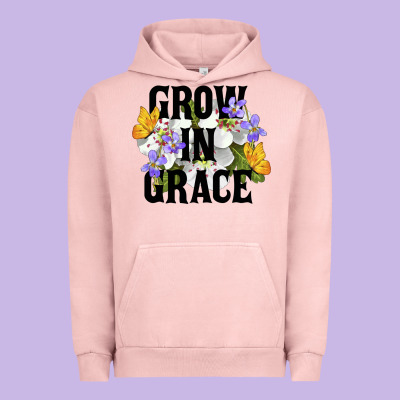 Grow In Grace Urban Hoodie Designed By Lillyallendesigns