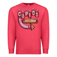 Cardinal Valentines Day Cupid's Love Lodge Premium Sweatshirt - FaDigitalArtStudio