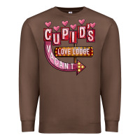 Chestnut Valentines Day Cupid's Love Lodge Premium Sweatshirt - FaDigitalArtStudio