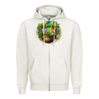 St. Patrick's Shamrock Farm Zipper Hoodie | Teevron