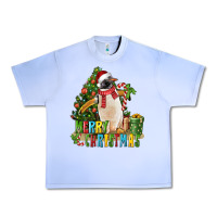 Grape Ice Merry Christmas Penguin Urban Heavy Tee - LillyAllenDesigns