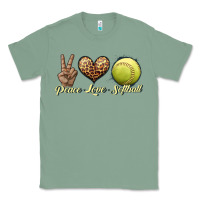 Sage peace love softball Classic Tee - JahusDesignShop