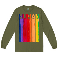 Army Green Human Long Sleeve Tee - Bettercallsaul