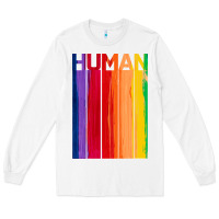 White Human Long Sleeve Tee - Bettercallsaul