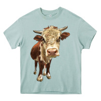 Arona Hereford Heifer Heavy Core Tee - LillyAllenDesigns