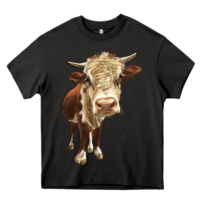 Hereford Heifer Heavy Core Tee by LillyAllenDesigns | Teevron