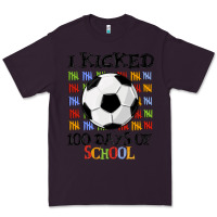 Plum i kicked 100 days of school Premium Tee - MaliasSmallBusiness