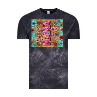 Cloud Black floral mama Vintage Tee - LillyAllenDesigns