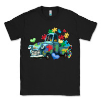 Black autism truck Classic Tee - LillyAllenDesigns
