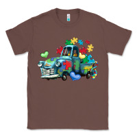 Chestnut autism truck Classic Tee - LillyAllenDesigns
