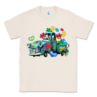Natural autism truck Classic Tee - LillyAllenDesigns