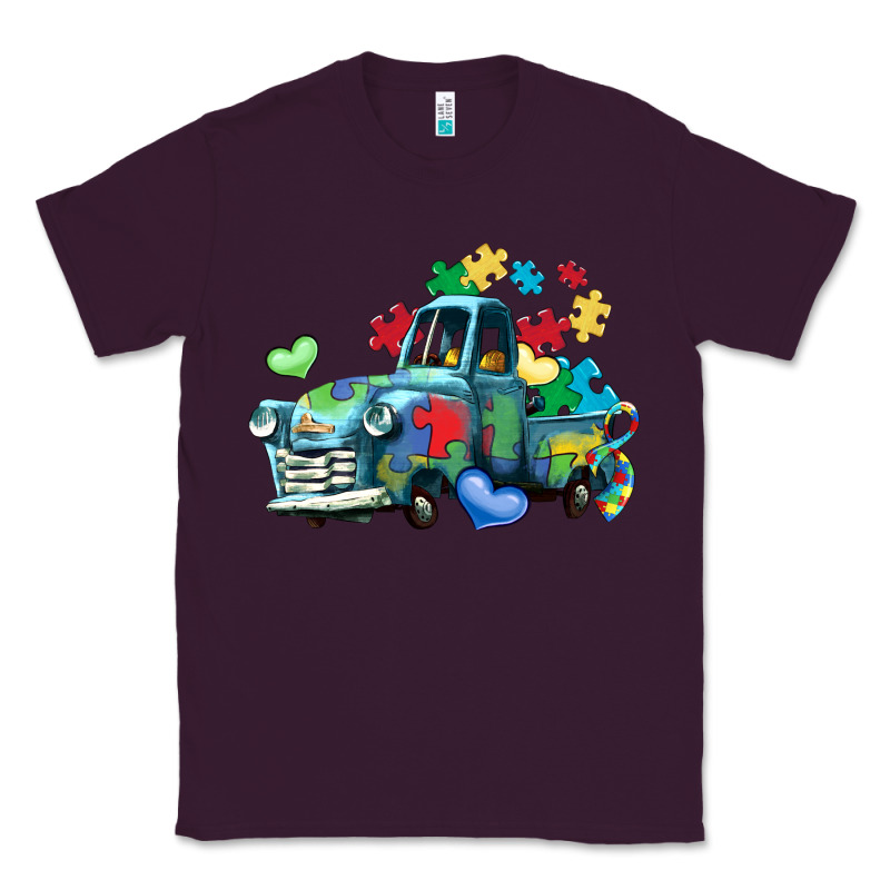 Autism Truck Classic Tee by LillyAllenDesigns | Teevron